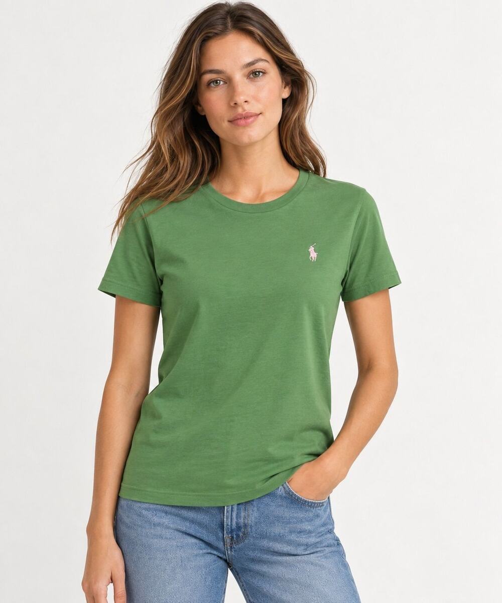 Polo Ralph Lauren Classic Fit Logo T-Shirt Green Size S